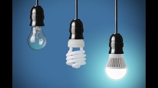 The Difference Between LED Halogen and Florescent light bulbs [upl. by Etnahsa]