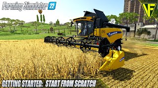 START FROM SCRATCH in FARMING SIMULATOR 22 [upl. by Jillayne]