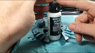 ModelsWorkshopVallejo Surface Airbrush Primer [upl. by Euqinotna]