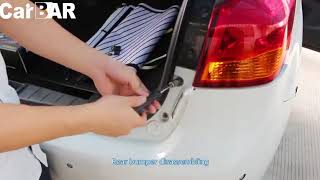 How to install Blind Spot Detection System BSD Microwave Radar Sensor [upl. by Baniaz]