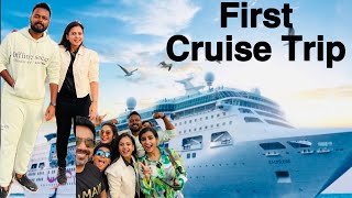 First Cruising Experience 🚢 Hussain Manimegalai  Sivaangi  Shrutika  Cordelia Cruise [upl. by Acissey]