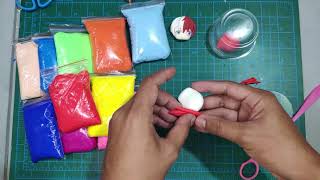 Super Light Air Dry ClaySLADC Basic intro and how to use this clay [upl. by Niamjneb223]