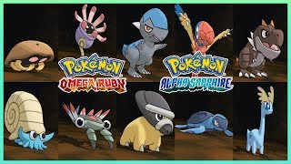 Pokemon OmegaRuby amp AlphaSapphire All Fossil Pokemon Locations [upl. by Eixela692]