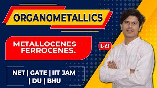 L26 ferrocene structure bonding amp molecular orbital diagram amp properties  metallocene chemistry [upl. by Rolando109]