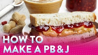 How to Make a PBampJ  Foodcom [upl. by Nadnarb]