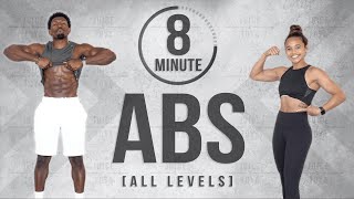 8 Minute Abs For All Fitness Levels [upl. by Ventura]