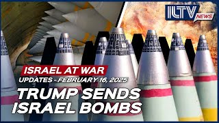 Israel Daily News – War Day 499  February 16 2025 [upl. by Tenner264]