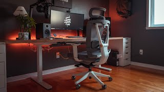 A Well Worthy Budget Desk Setup Office Chair  Ergo Chair 2 [upl. by Alrich671]