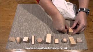 Montessori Stereognostic Shapes [upl. by Ykcul60]