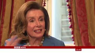 Speaker Emerita Pelosi on BBCs HARDtalk [upl. by Cadmann]