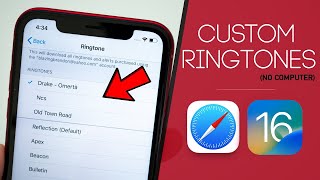 How to Set ANY Song as RINGTONE on iPhone No Computer  iOS 18 [upl. by Fi]