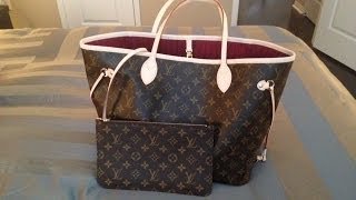 Louis Vuitton  Up Close and Personal The quotNewquot Neverfull MM [upl. by Greenwell]