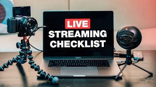 The Ultimate Live Streaming Equipment Checklist [upl. by Aziaf]