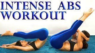 Killer Ab Challenge Intense 20 Minute Extreme Abs At Home Workout For Women [upl. by Nnaer392]