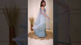 Beautiful Blue Bridesmaid Lehenga Design [upl. by Rigby776]