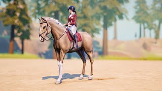 Learning how to ride  New Horse Game In Making [upl. by Aneehsal]