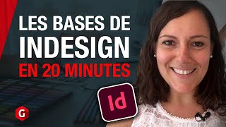 Comment utiliser Adobe Indesign pour débutant  Cours gratuit [upl. by Yerffoj25]