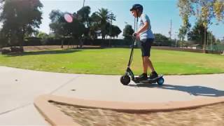 Razor Power Core E100 Electric Scooter Ride Video [upl. by Ferri]