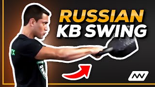 The Russian Kettlebell Swing  Kettlebell Exercise [upl. by Akinat234]