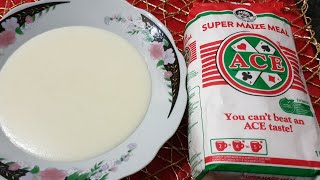 Maize meal porridgeCornmeal porridge healthy breakfast porridgeHow to make mealie pap porridge [upl. by Oynotna]