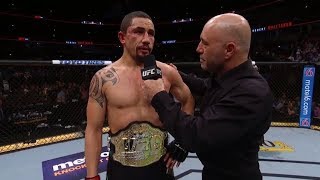 UFC 225 Robert Whittaker amp Yoel Romero Octagon Interviews [upl. by Adnylg]