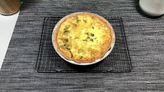 EASY BROCCOLI QUICHE RECIPE [upl. by Ebner]