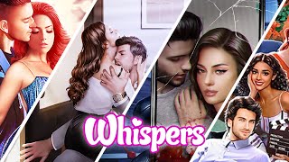 Whispers Interactive Romance Stories Gameplay  iOS Android Simulation Game [upl. by Brufsky291]