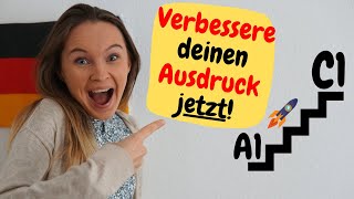 Mit diesen Verben verbesserst du deinen Ausdruck Deutsch lernen b2 c1 [upl. by Alexandre585]