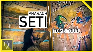 Private Tour of Pharaoh Seti Tomb [upl. by Arney]