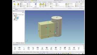 Basic Part Creation in IRONCAD  CAD Design Tips [upl. by Anatsirhc]