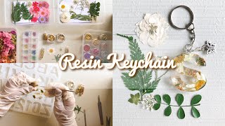 How To Make Resin Keychain  Resin Art For Beginners [upl. by Theurich]