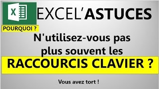 EXCEL  7 RACCOURCISCLAVIER TRÈS PRATIQUES 34 [upl. by Woodrow532]