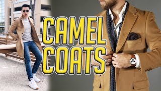 Casual VS Classy 2 Ways to Style a Camel Overcoat  Topcoat   Mens Fall Fashion [upl. by Handal]