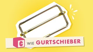 G wie Gurtschieber im Makerist Nählexikon  Powered by Prym [upl. by Clayberg]