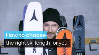 How to Choose the Right Ski Length [upl. by Fontes969]