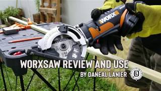 Complete review and usage of the Worx Worxsaw [upl. by Thierry]