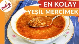 EN KOLAY💯10 DAKİKADA⏰ YEŞİL MERCİMEK ÇORBASI TARİFİ [upl. by Lairret]