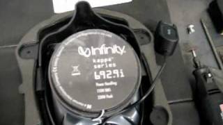 Dodge Challenger 6x9 Speaker Comparison Factory and Aftermarket Options [upl. by Annmarie]