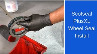 Installing the SKF Scotseal PlusXL wheel seal [upl. by Acissj]