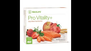 GNLD NEOLIFE PRO VITALITY PLUS  Food supplement [upl. by Tareyn]