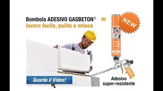 Adesivo Gasbeton  Più forte che mai [upl. by Blau790]