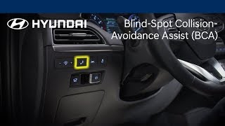 BlindSpot CollisionAvoidance Assist Explained  Hyundai [upl. by Shoshana]