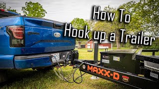 How to Hook up a Trailer [upl. by Eiramaliehs]