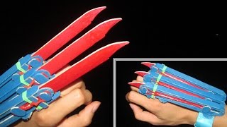 Comment faire un carcajou griffes  Wolverinve Claws  mouvement automatique [upl. by Dene578]