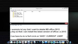 How to Delete Software registry keys from System registry on windows [upl. by Rehotsirk]