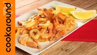 Frittura di gamberi e calamari perfetta  Tutorial facile [upl. by Raine]