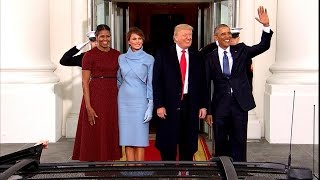 Trumps Private Moments With Obama [upl. by Ayotol]