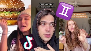 Zodiac Sign Tiktok Compilation  Gemini Edition [upl. by Cohby]