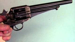 Shooting the 1875 Remington Revolvermov [upl. by Whitehouse]