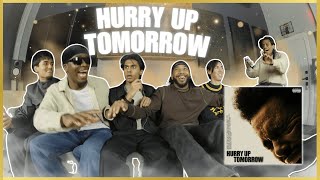 HURRY UP TOMORROW by THE WEEKND│IMAX STUDIO REACTION [upl. by Lea]